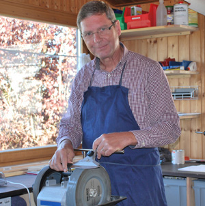 Scharfe Messer und Werkzeuge